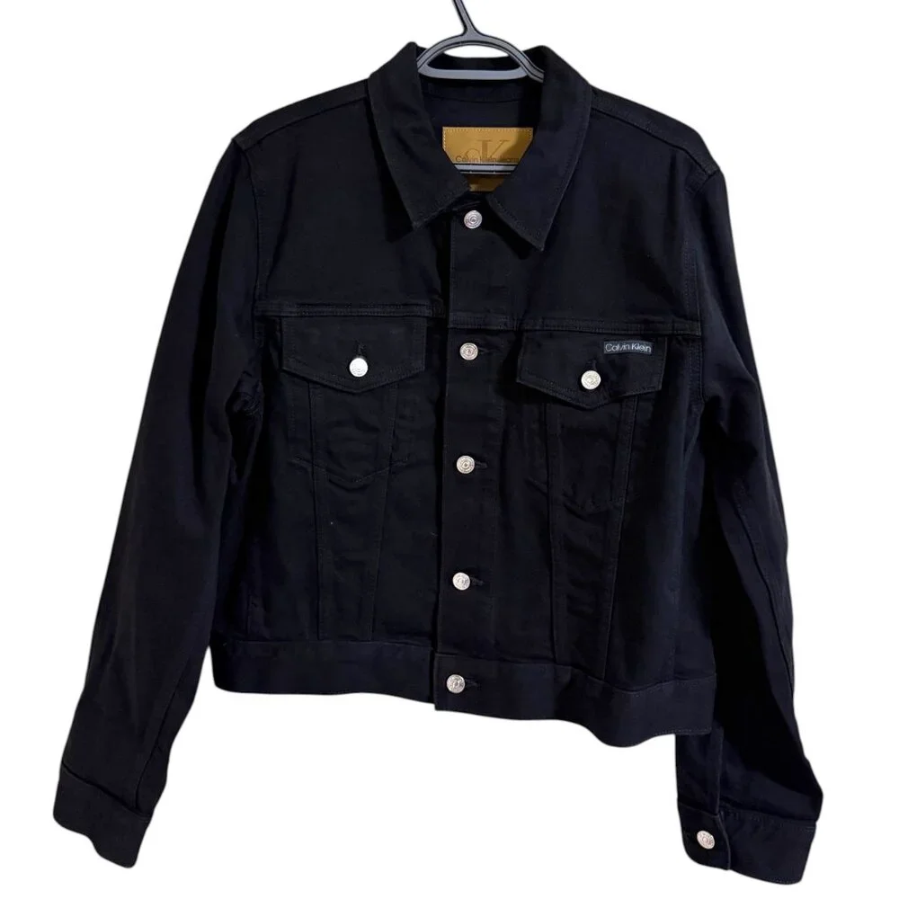 NWT Calvin Klein Classic Trucker Jacket - Picture 4 of 8